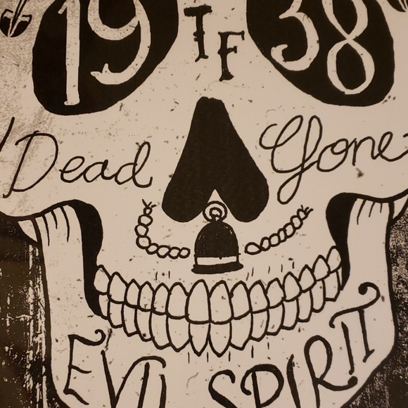 Too Fast Me & The Devil Dead & Gone  Evil Spirit 19 38 11"x17" Tattoo Art Print - Picture 4 of 8